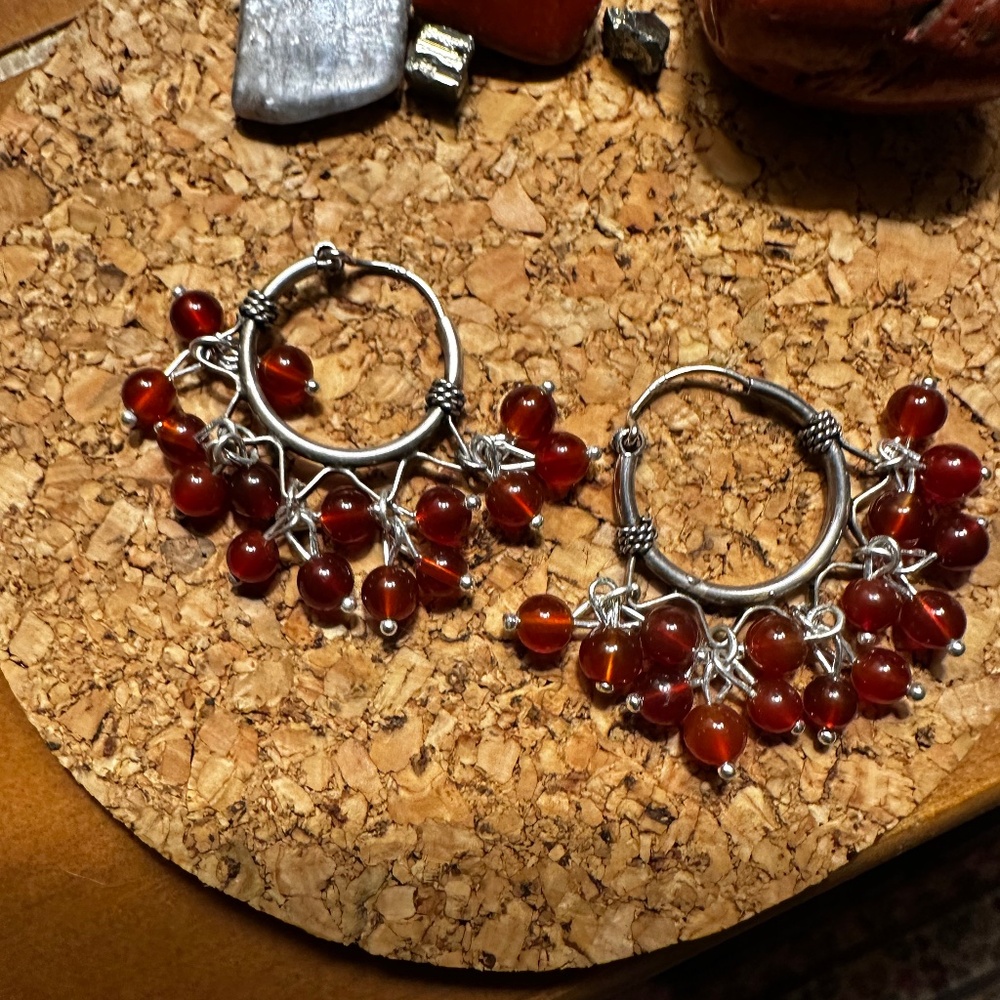 Sterling silver earrings